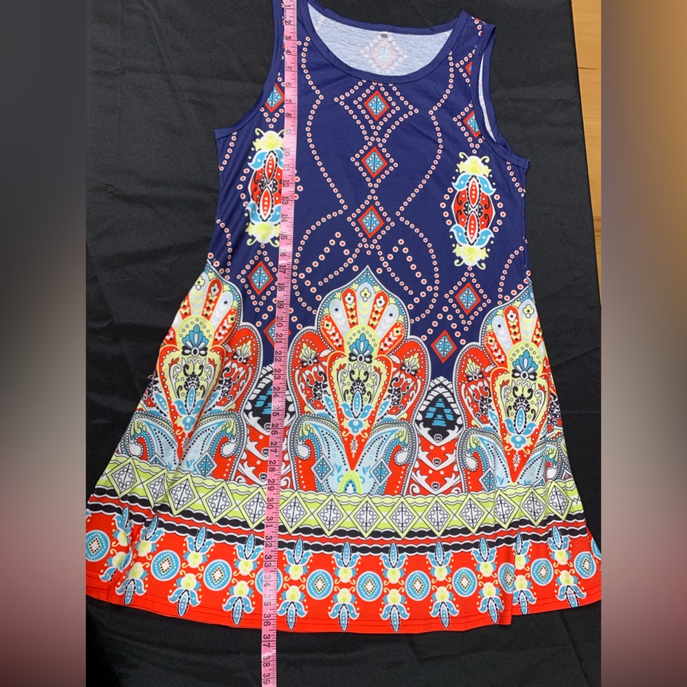 Size M women’s dress Polyester Spandex - Picture 4 of 6
